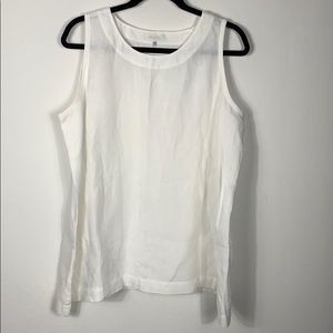 Eskandar 100% Linen Tank-Top - image 1